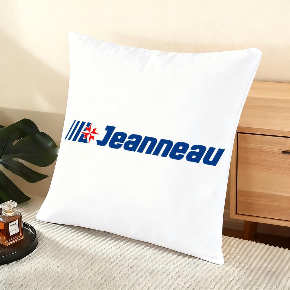 J-Jeanneau Cushion Cover Soft Short Plush Pillow Cover Smooth Cozy Texture Aesthetic Cushion Case Home Decor