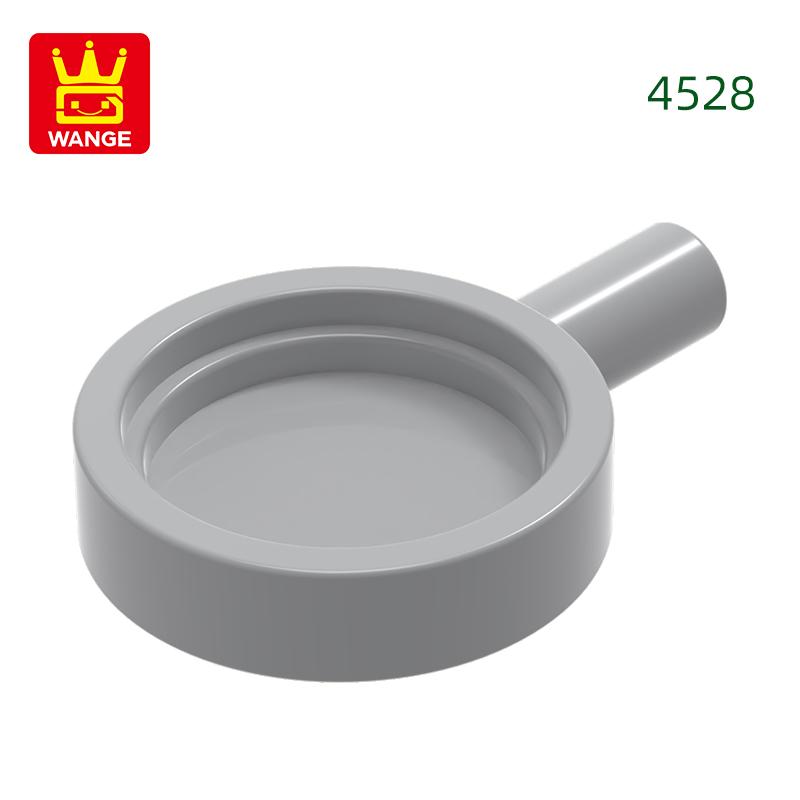 

140Pcs/lot 4528 Frying Pan Building Blocks MOC Kitchen Accessories Compatible Bricks Children Toys Gift Box about140pcs