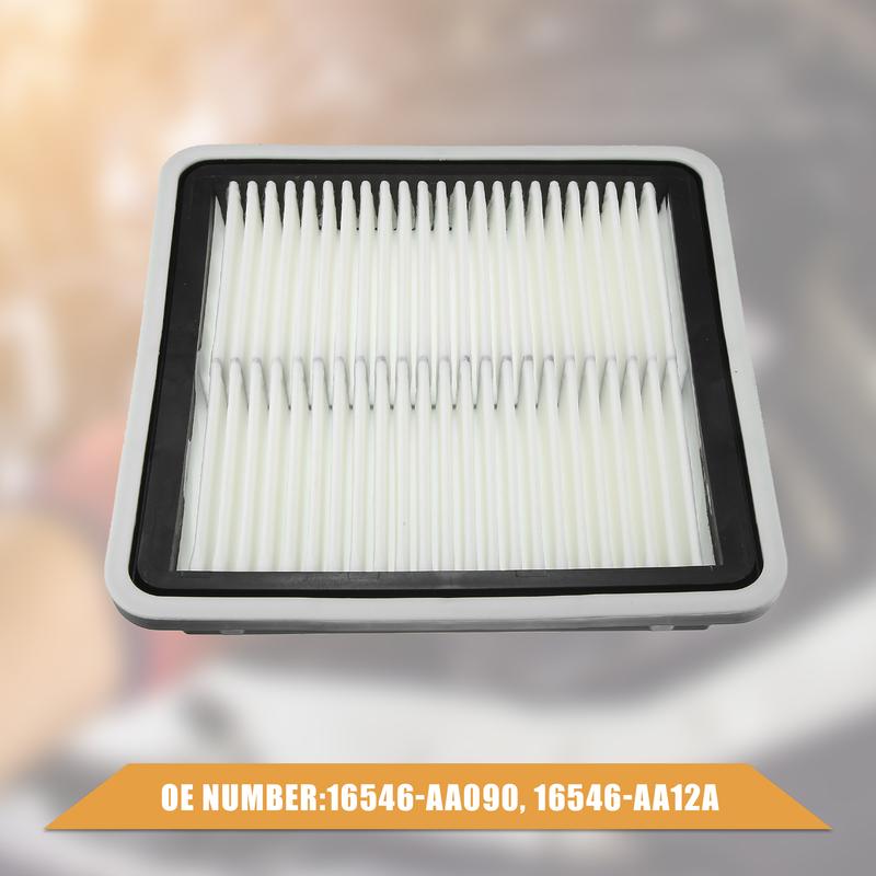 X Autohaux Car Engine Air Filter 16546AA090/16546AA12A for Subaru Crosstrek Forester Impreza Tribeca Legacy Outback 2007-