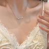 Heart Necklace: Women's Luxurious Niche Design, Elegant Clavicle Chain, Versatile Cool Style (2023).