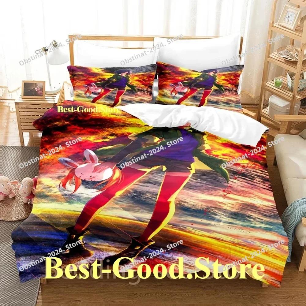 Tokyo Ghoul Touka Kirishima Beding Set Printed With Pilowcase Bed Soft Duvet Cover Soft Single Double Quen Super King-Sized Dimensionsd Dimensions