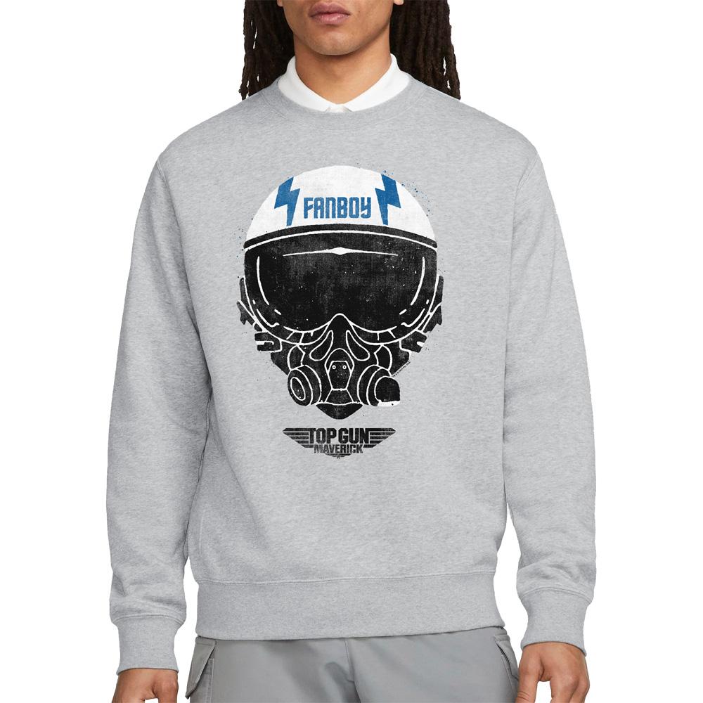 Top Gun Unisex Adult Fanboy Helmet Sweatshirt