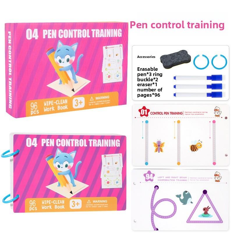 Childrens Drawing Water Book With Pen Control Training For Early Education