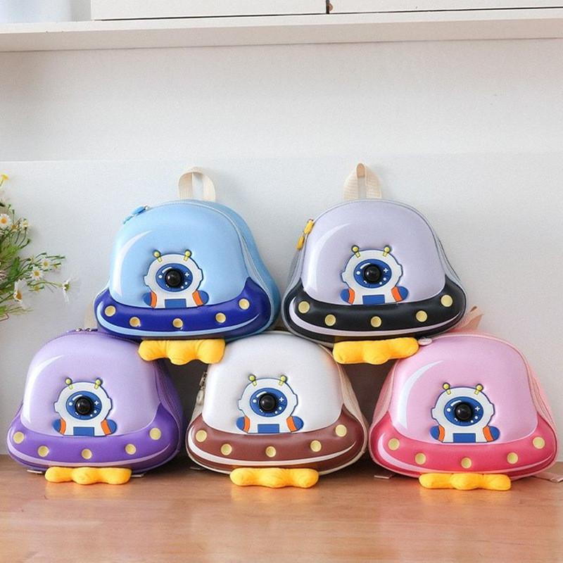 Astronaut Backpack Toddler With Led Light Waterproof Eva Schoolbag Gift Fashion