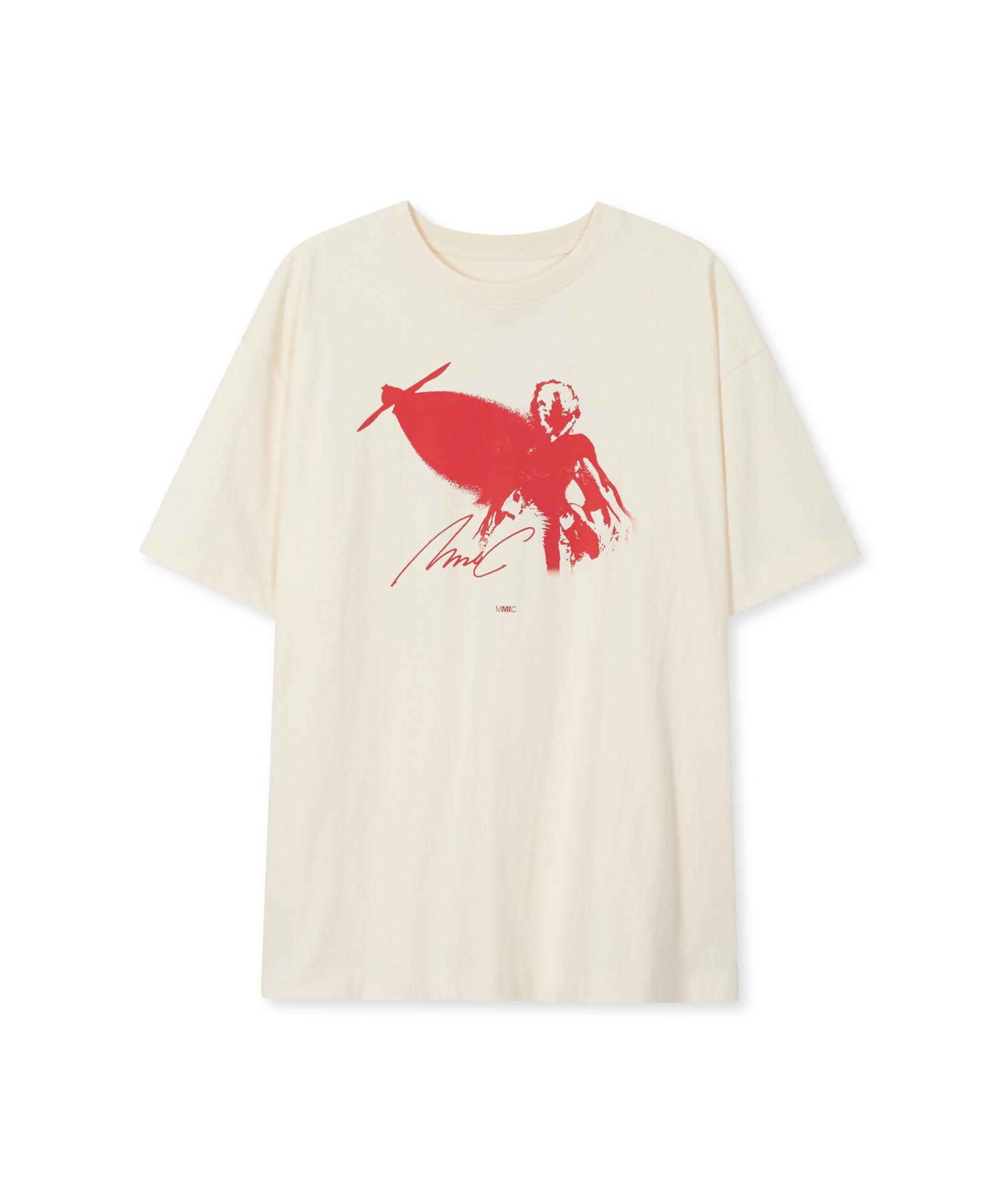Mmic Rockstar T-Shirt Cream L