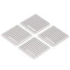 4Pcs Cutting Mat Mini Cute Model Cut Pad Paper Rubber Stamp Engraving Scale Board 6 x 6cm