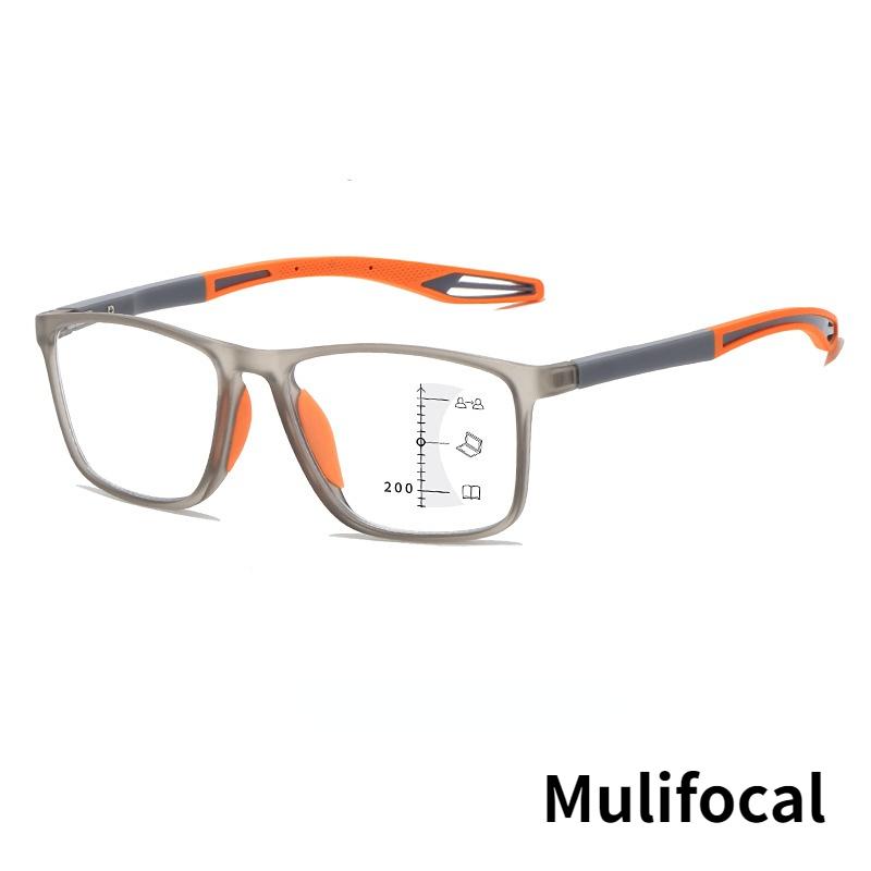 Multifocal Reading Glasses Men TR90 Anti-blue Light Women Progressive Eyewear Ultralight Sports Farsight Eyeglasses +1.0 To +4.0