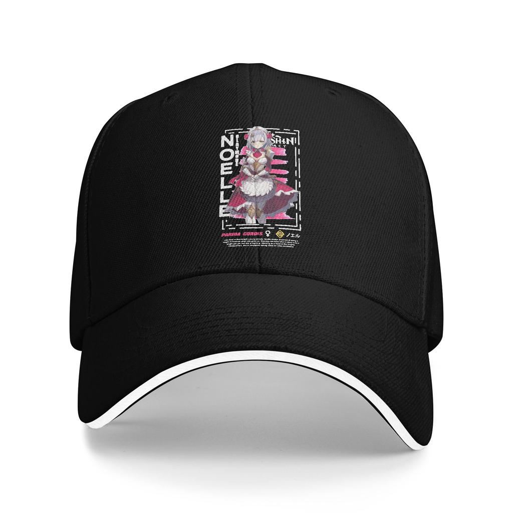 Paimon Genshin Impact Emergency Impact Baseball Caps Genshin Impact Anime Game Sandwich Hats Unisex Polyester Dad Hat Sport