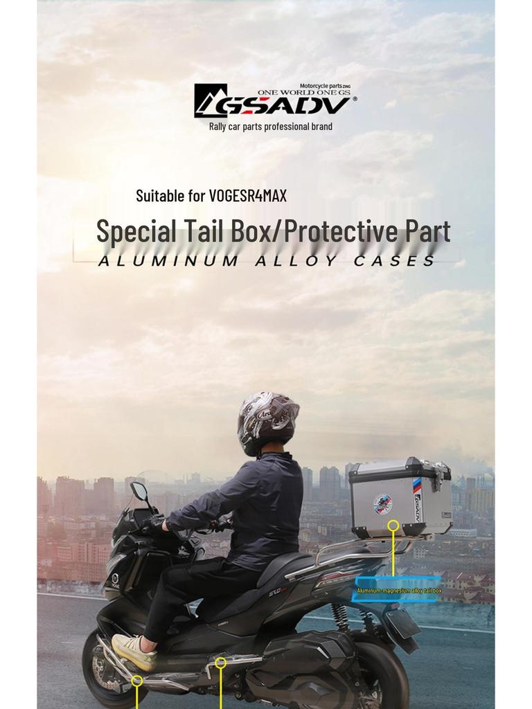 Aluminum Tail Rack Guard for Loncin Voge SR4Max350