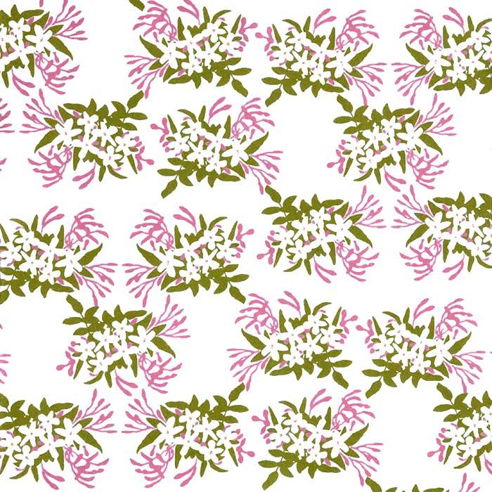 Dyeing Anbo Tenugui Jasmine Authentic Dyed Cotton Made in 35cm x 100cm "Fragrant Light" 100% Tokuoka, Japan,