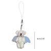 Cute Angel Bear Keychain Hanging Ornament Backpack Handbag Charm for Girls Wome