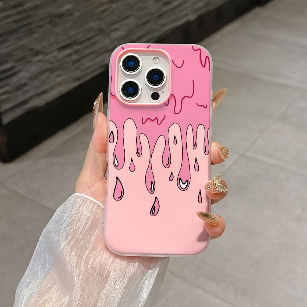 Melted Ice Cream Candy Color Shockproof Silicone Matte Candy Color 2 in 1 Phone Case for Google Pixel 10 9 8 7A 7 Pro XL Cover