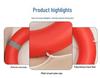 Marine Lifebuoy Foam Ring Adult Swim Safety Device 2.5kg National Standard Solid