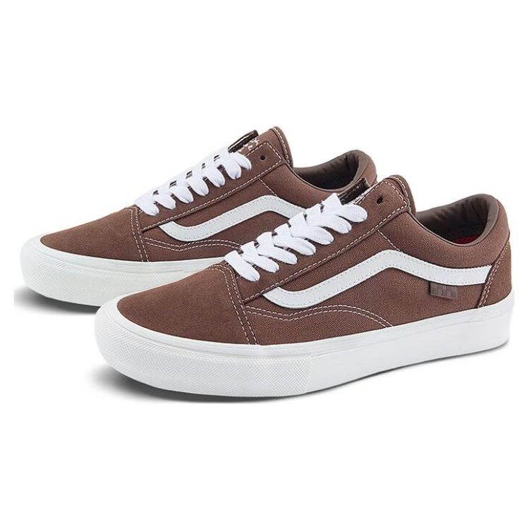 Vans Nick Michel x Skate Old Skool Brown Unisex Sneakers White VN0A5FCBNWH
