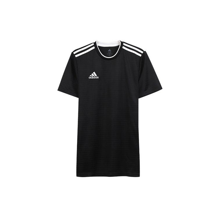 adidas Soccer Jerseys Men's Black Moderate Straight Fit CF0679