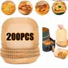 Air Fryer Paper Accessories Air Fryer Baking Cooking Paper Air Fryer Liner Parchment Aerogrill Paper Non-Stick Baking Tool