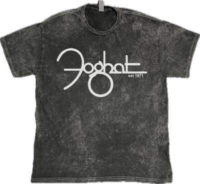 Foghat T-Shirt Rock Band On 100% Cotton Vintage Washed Tee