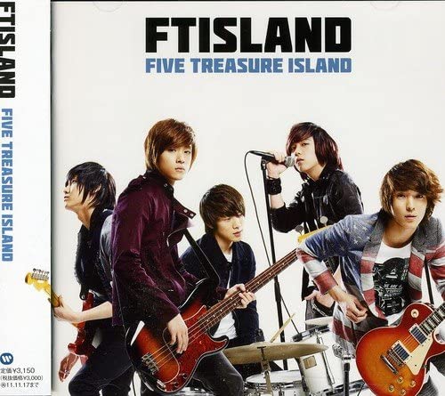 CD  - FIVE TREASURE ISLAND (Regular Editi WPCL10955 Japan ObiRock Used