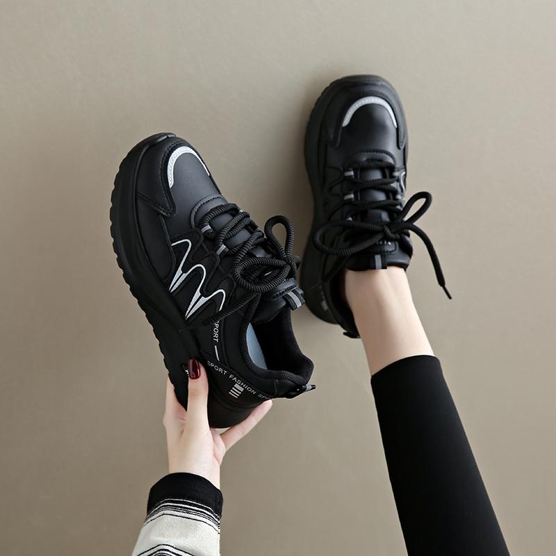 Chunky Sneakers for Women Lightweight Mesh Fashion White Casual Running Trainer Shoes Ladies Walking Sports Tennis