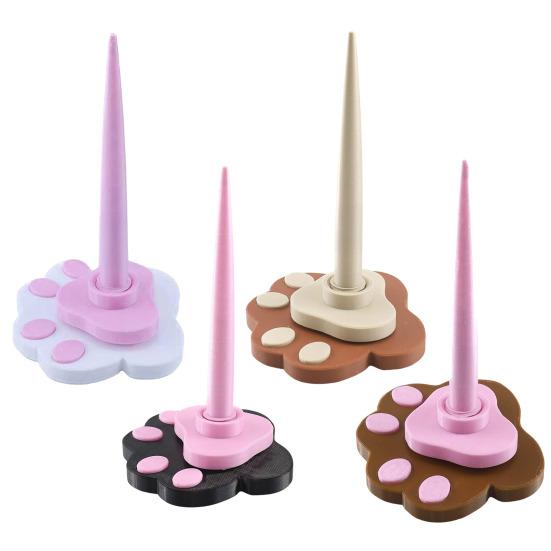 Paw Yarn Spinner Držák na přízi proti zamotání Hladká rotace Navíjecí nástroj Dávkovač příze Dárek pro milovníky háčkování a pletení