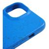Coque biodégradable - iPhone 15 - Bleu ciel - Écologique - Paille de blé