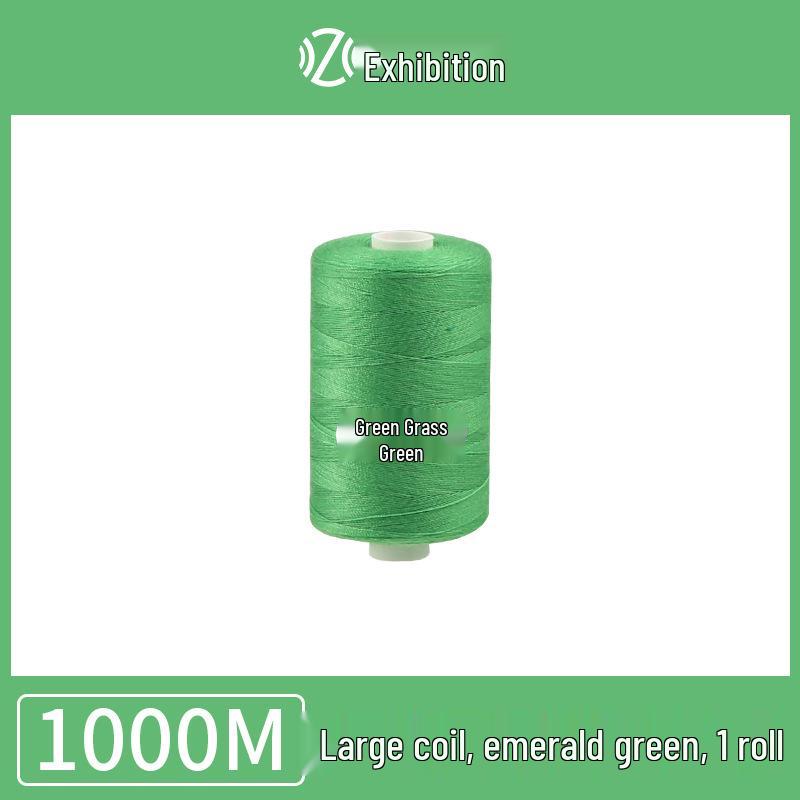 Polyester Sewing Thread - 1000 Yards for Garments & Crafts, Assorted Colors, Small Spool