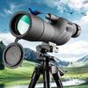 25-75x60 Monocluri HD puternici Telescop cu zoom Binoclu Bak4 Prismă cu trepied Telescop pentru observarea păsărilor în aer liber