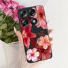 For Motorola Signature 2026 Case Popular Flower Marble Painted Cover Soft Silicone Black Phone Shell For Moto X70 Air Pro Fundas
