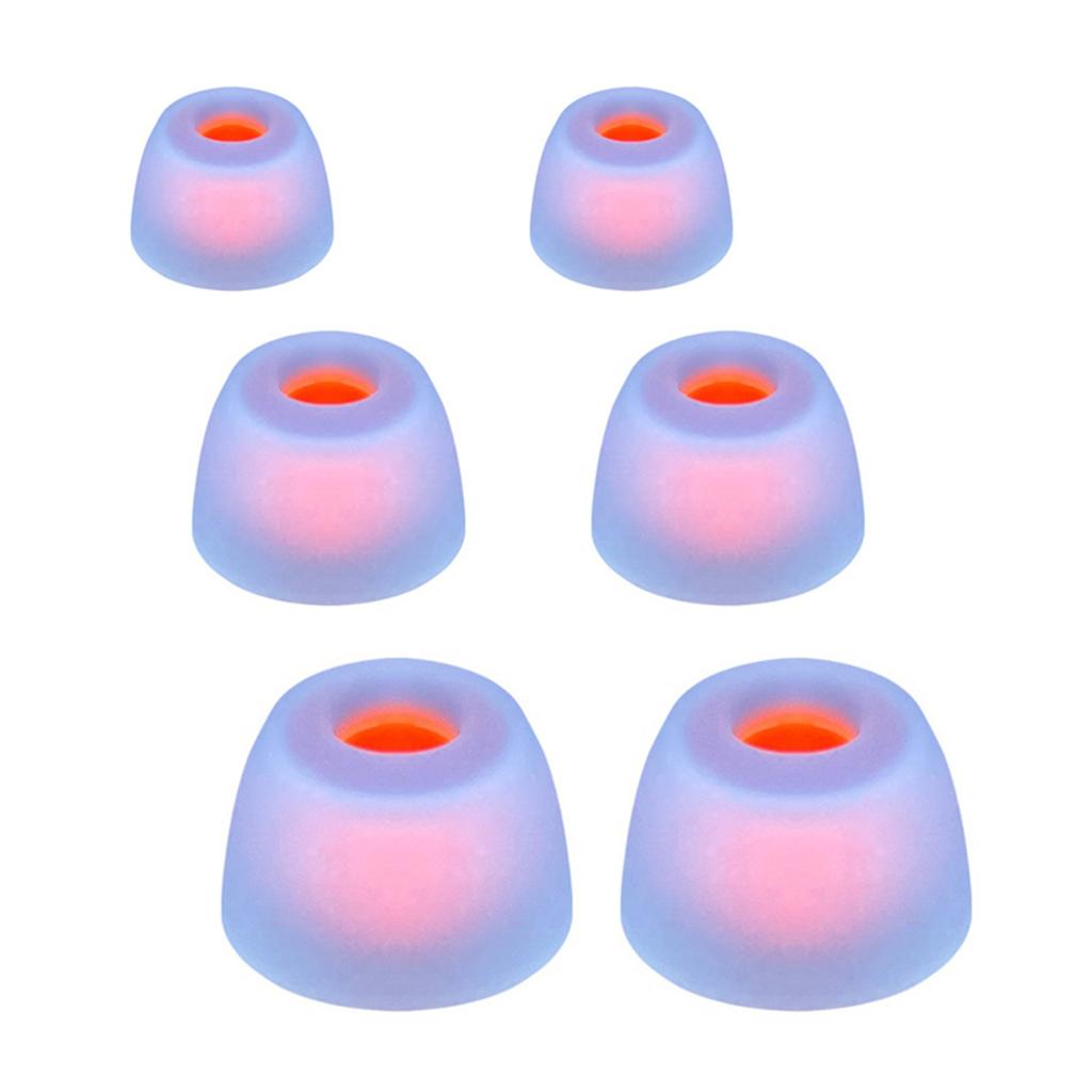 Ørepropper i silikon for JBL T230NC TWS Live Pro+ øreproppsett 6 stk i valgfri størrelse og farge