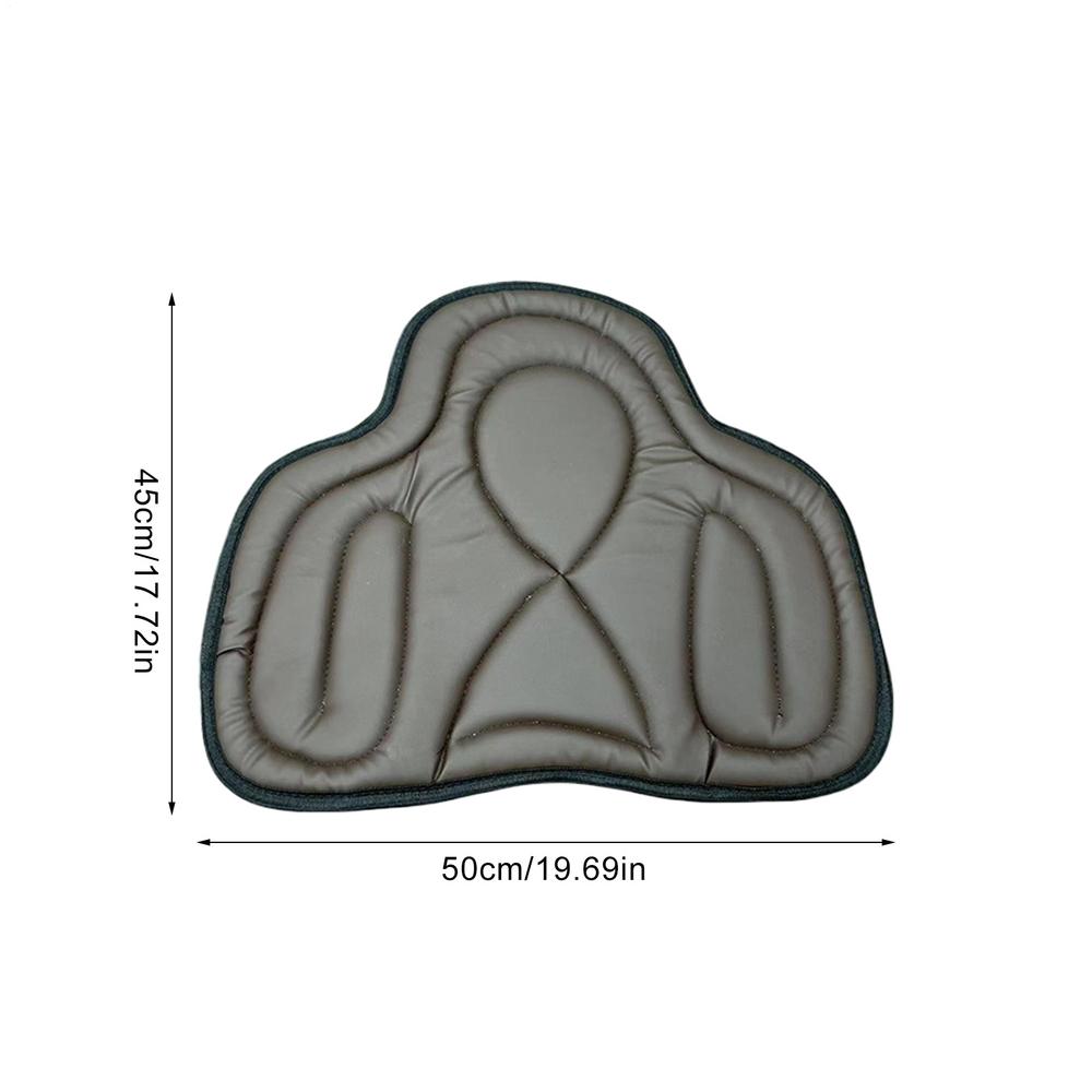 

Horse Riding Saddle Pad PU leather Shock anti-slip Soft Equestrian Seat Pad Western Long Saddle Cushion equestrian supplies