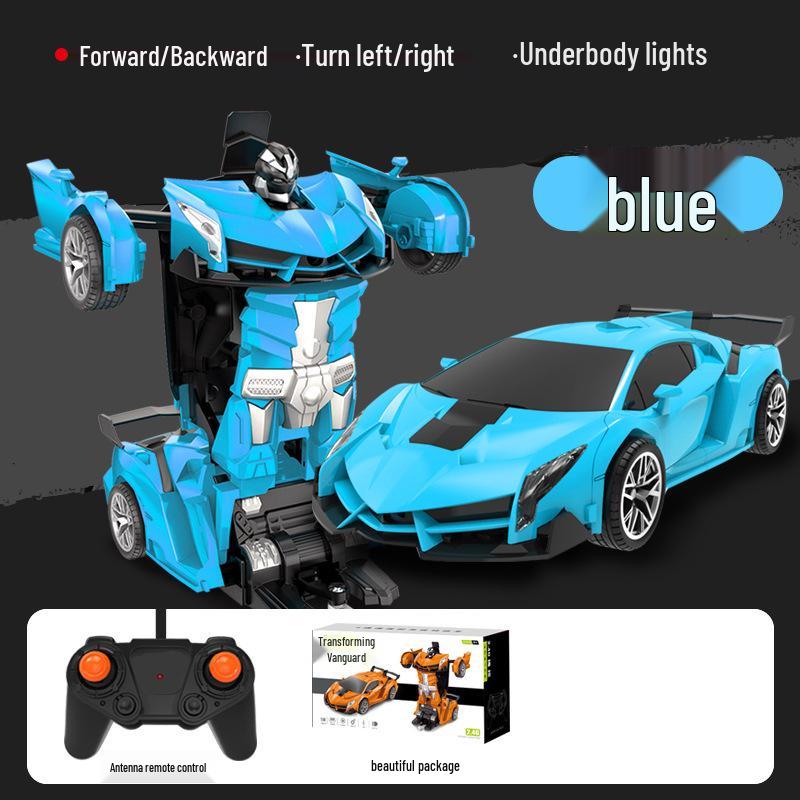 1:18 Remote Control King Kong Robot Car - 2.4G Electric Transforming Toy