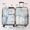 8Pcs/set Packing Cubes Travel Luggage Organizer Storage Bags Suitcase Packing Cases Clothes Shoe Tidy Pouch Bag Wash Bags