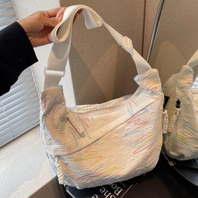 Commuter To Work Women's Messenger Bag New Casual Fashion Small Fresh Casual Shoulder Bag Commuter Small Satchel