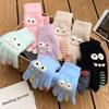Cartoon Plush Winter Gloves Thickened Five Finger Gloves Fashion Warm Gloves  Women Girls