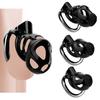 FRRK Resin Cock Cage Penis Bondage Chastity Toy BDSM Lock Male Chastity Device with Catheter Couple Flirting Sex Toys Wholesale