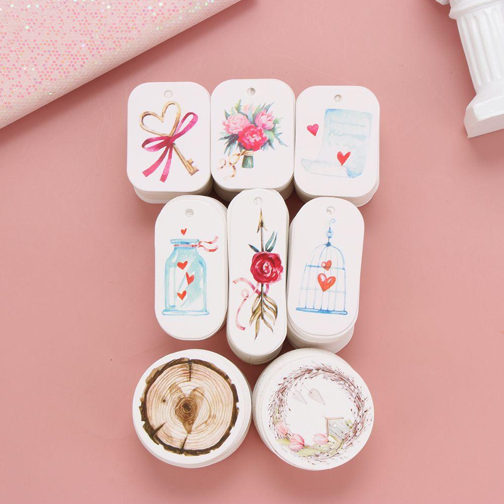 

Карты, подарочная упаковка для одежды, крафт-бумага, этикетка ко Дню святого Валентина, бирки, этикетки из крафт-бумаги