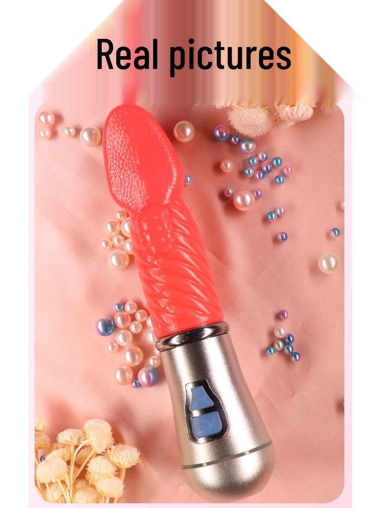 Long Love AV Telescopic Vibrator - Dual Vibration Massage Stick for Women