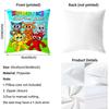 Popular Game Character Sprunki Cushion Cover Comfortable Reversible Pillow Cover Ideal For Car Sofa Bedroom & Beyond
