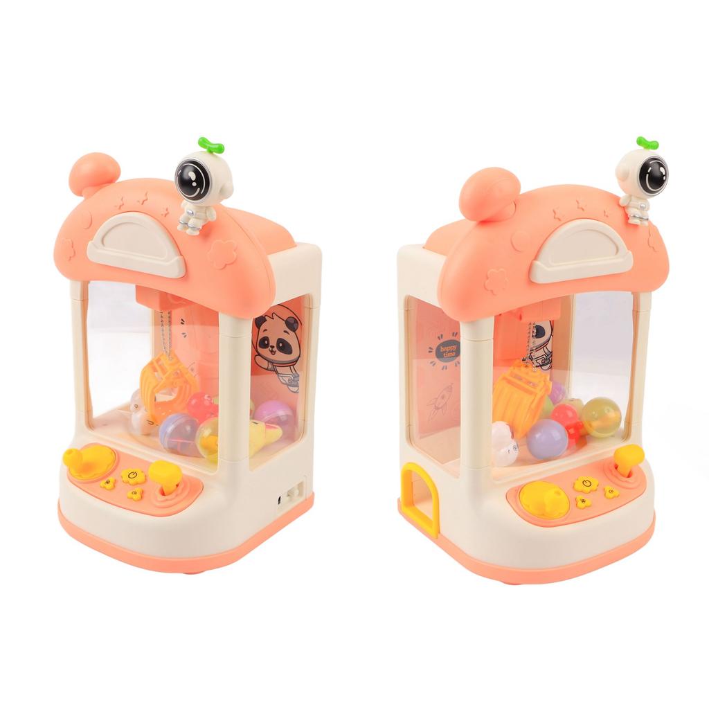 Mini Automat z Chwytakiem Elektryczne Gry Zręcznościowe Chwytak Zabawka Mini Automat z Klamrą do Łapania Lalek z Oddychaniem