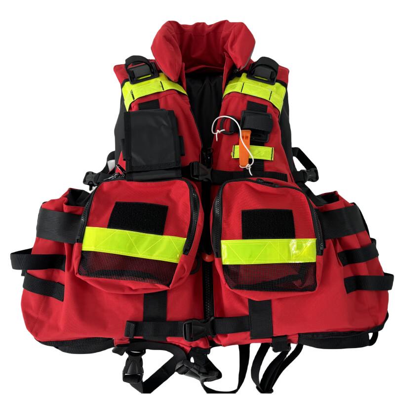 190N Collar Heavy-Duty Aquatic Rescue Life Vest 1