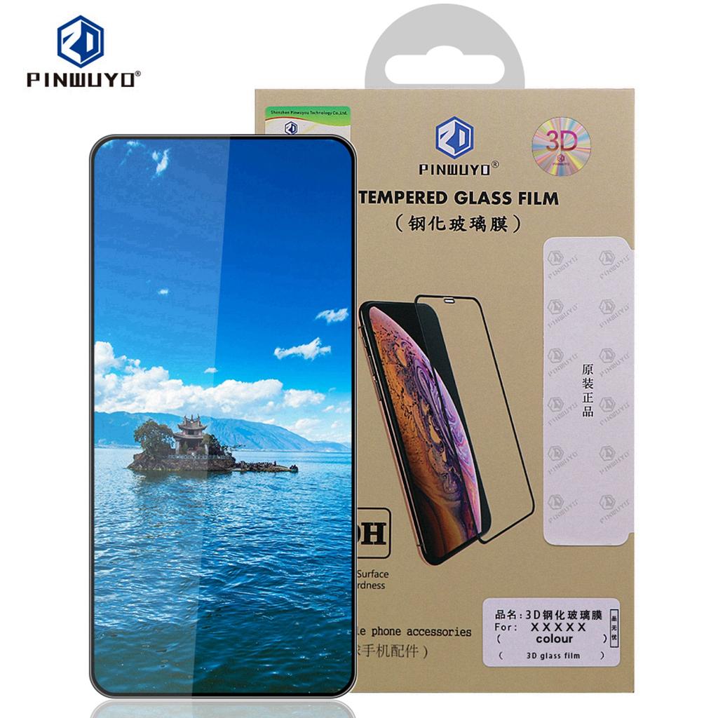 For Vivo Y300 Pro 5G Tempered Glass Film PINWUYO Explosion-proof 9H 3D Full Screen Protector