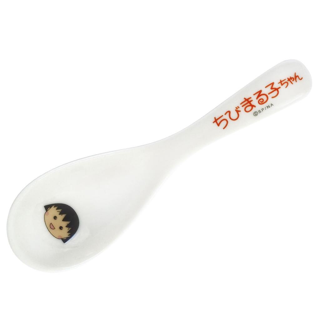 Microwave and Dishwasher Character Made In 127156 "Chibi Maruko-chan" Spoon, 14cm, Safe, Tableware, Children's Tableware, Goods, Japan,