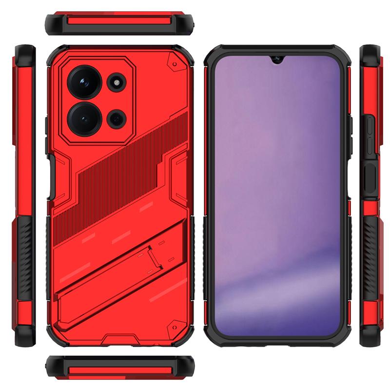 For Xiaomi Redmi 15C Case Xiaomi Redmi 15C Cover Punk Style Holder Durable Bumper Shell Protective Phone Cases Redmi 15C Funda