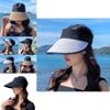 Summer Foldable Sun Hat With Breathable Straw And Stylish Design For Women