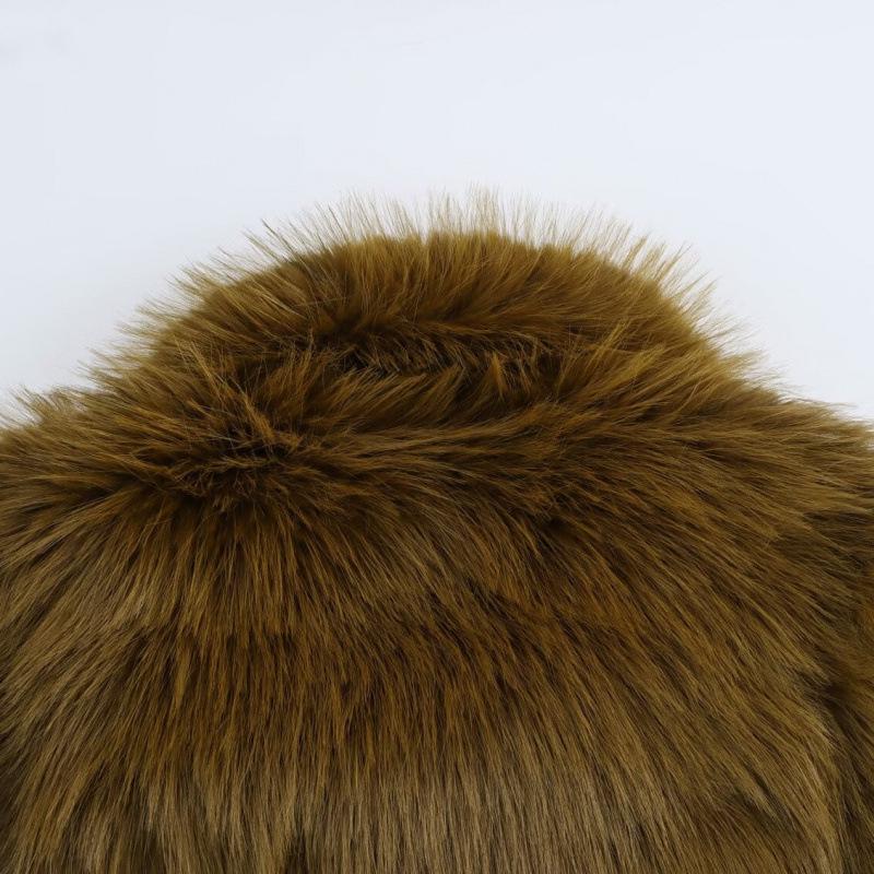 European & American Style Faux Fur Short Coat for Women - Winter Collection