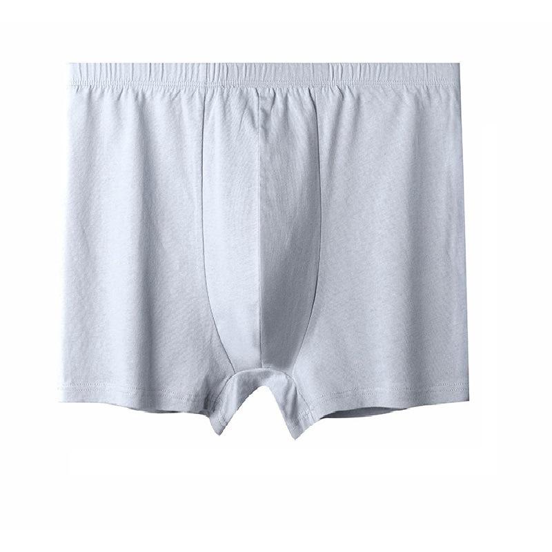 Men's Underwear Cotton Flat Cornered Middle-aged and Elderly Plus Size High Waist Loose Shorts