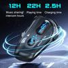 Kebidumei D3X Motorcycle Bluetooth Headset V5.4 With Music Sharing IPX6 Waterproof Hi-FI Speakers 1000mAh Half duplex intercom