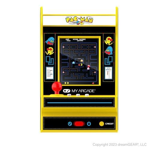 My Arcade Pac-Man Nano Player Pro Mini Arcade Machine 4.8" Fully Playable Video Game for Collectors