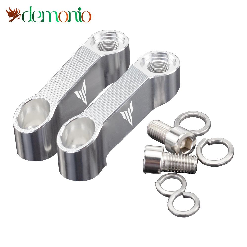 Mirrors Extension Riser Extend Adapter For YAMAHA MT01 MT03 MT07 MT09 MT10 MT125 MT 01 03 07 09 10 125 MT-01 MT-03 MT-07