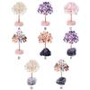 Crystal Stone Money Tree Home Decor With Copper Wire Base Imitation Appearance Crystal Stone Tree